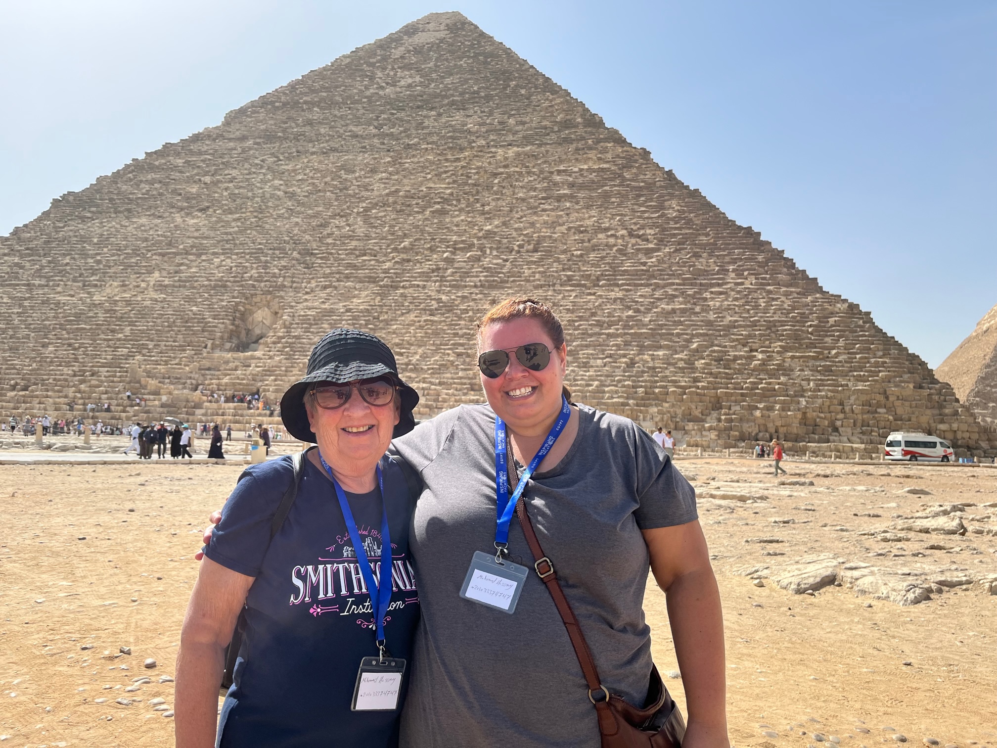 Lyn and her daughter Kristy finally made their Egypt travel dream &ndash; &ldquo;25 years in the making&rdquo; &ndash; a reality with Inspiring Vacations in 2022 (photo: supplied)