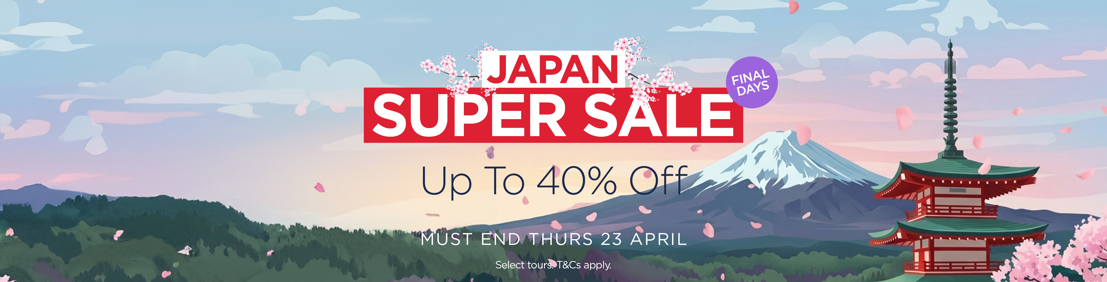 Japan Super Sale: Up To 40% Off