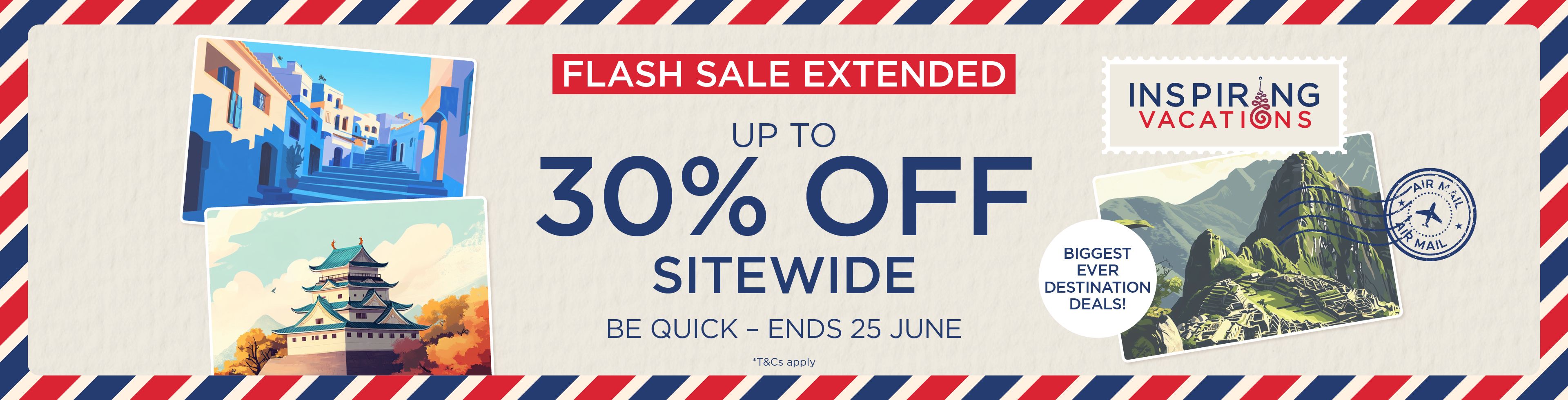 Flash Sale: Up To 30% Off