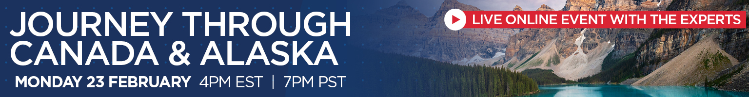 JOURNEY THROUGH CANADA & ALASKA Banner