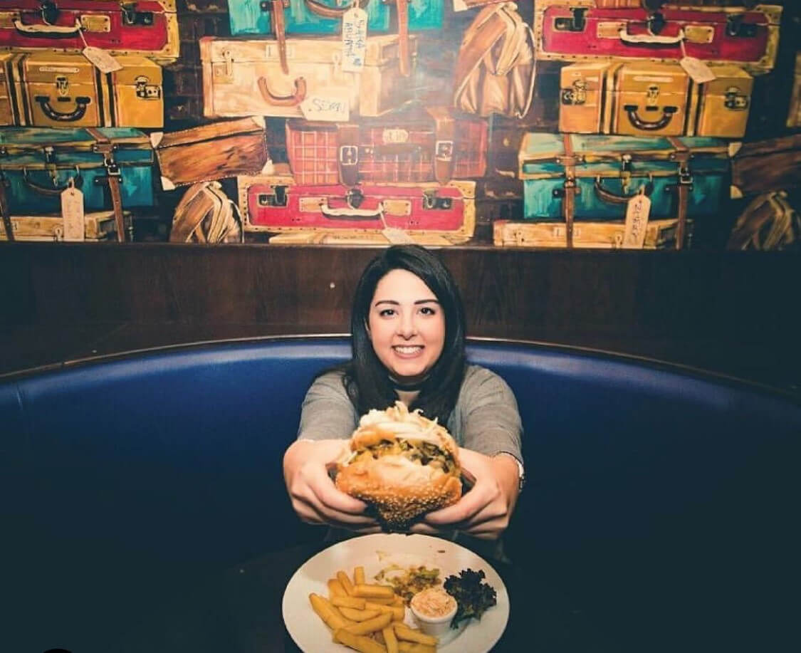 Dina Toukan, a food blogger.