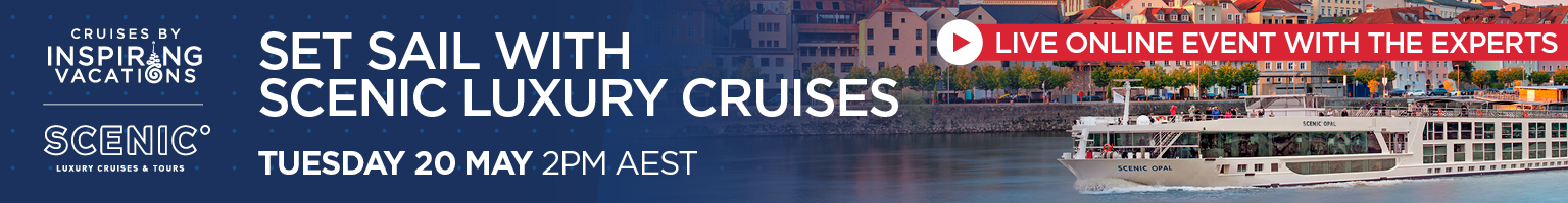 SET SAIL WITH SCENIC LUXURY CRUISES Banner