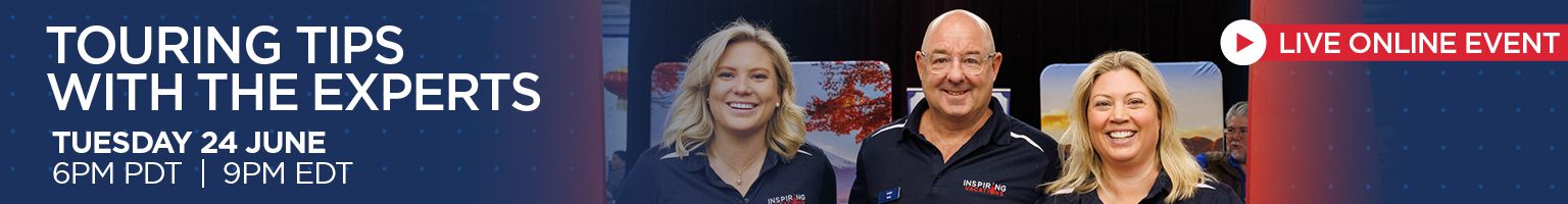TOURING TIPS WITH THE EXPERTS Banner