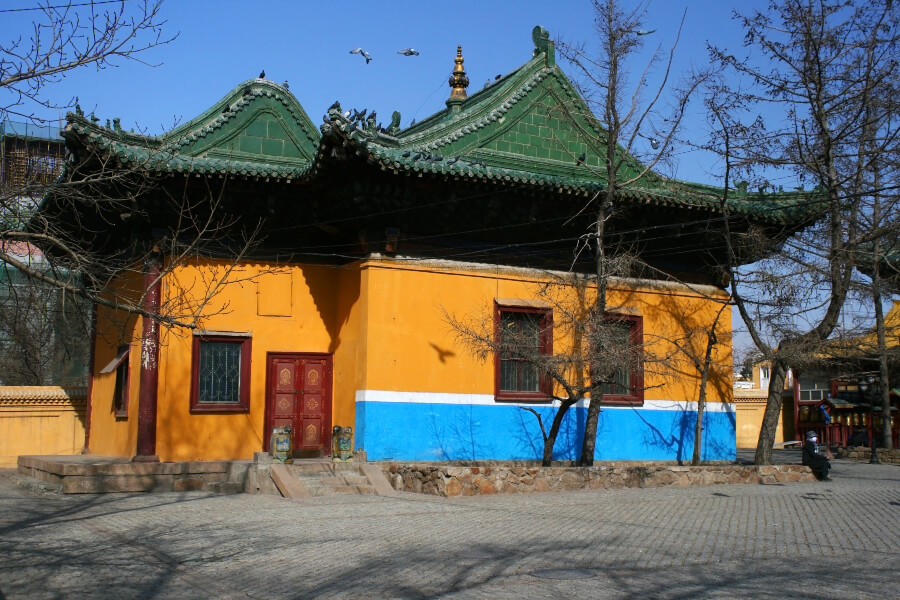 The Vajradhara Temple in Gandan monastery