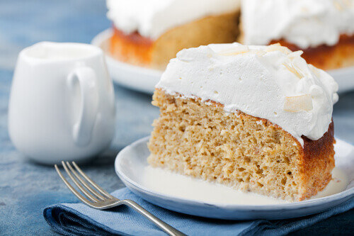 Tres leches cake.