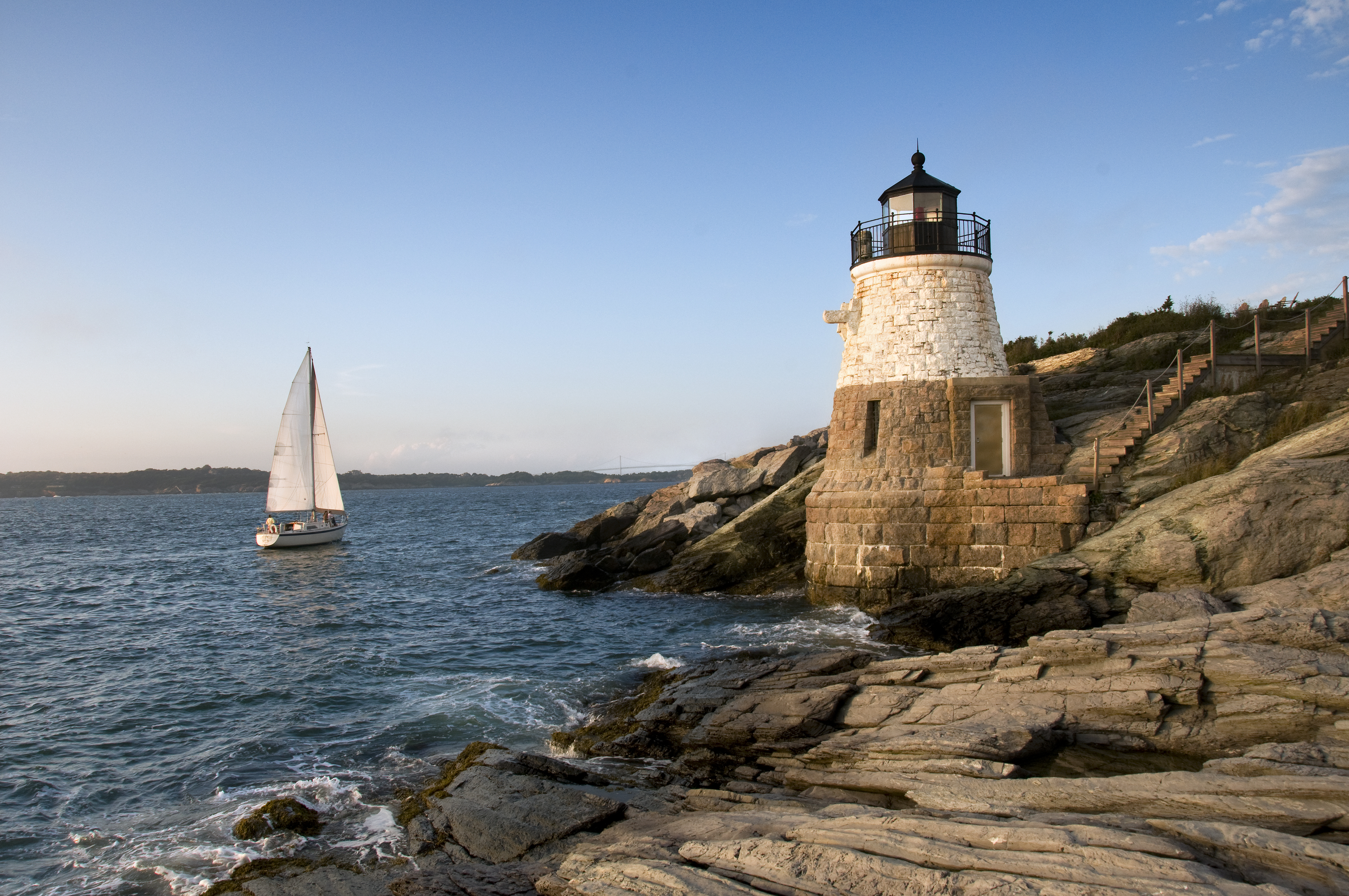 Castle Hill Lighthouse, Newport, Rhode Island