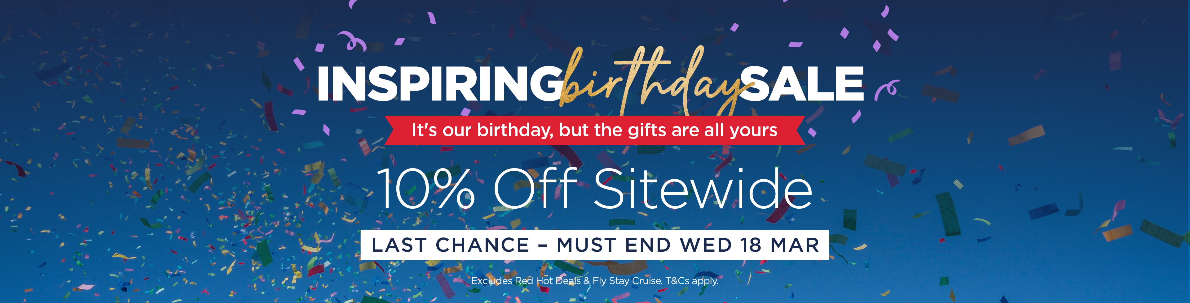 Birthday Sale: 10% Off Tours