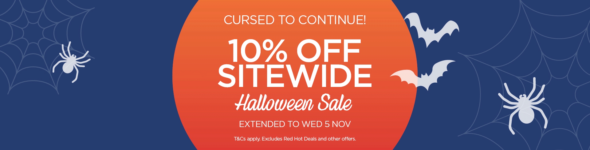 Scarily Good Savings: 10% Off Halloween Sale