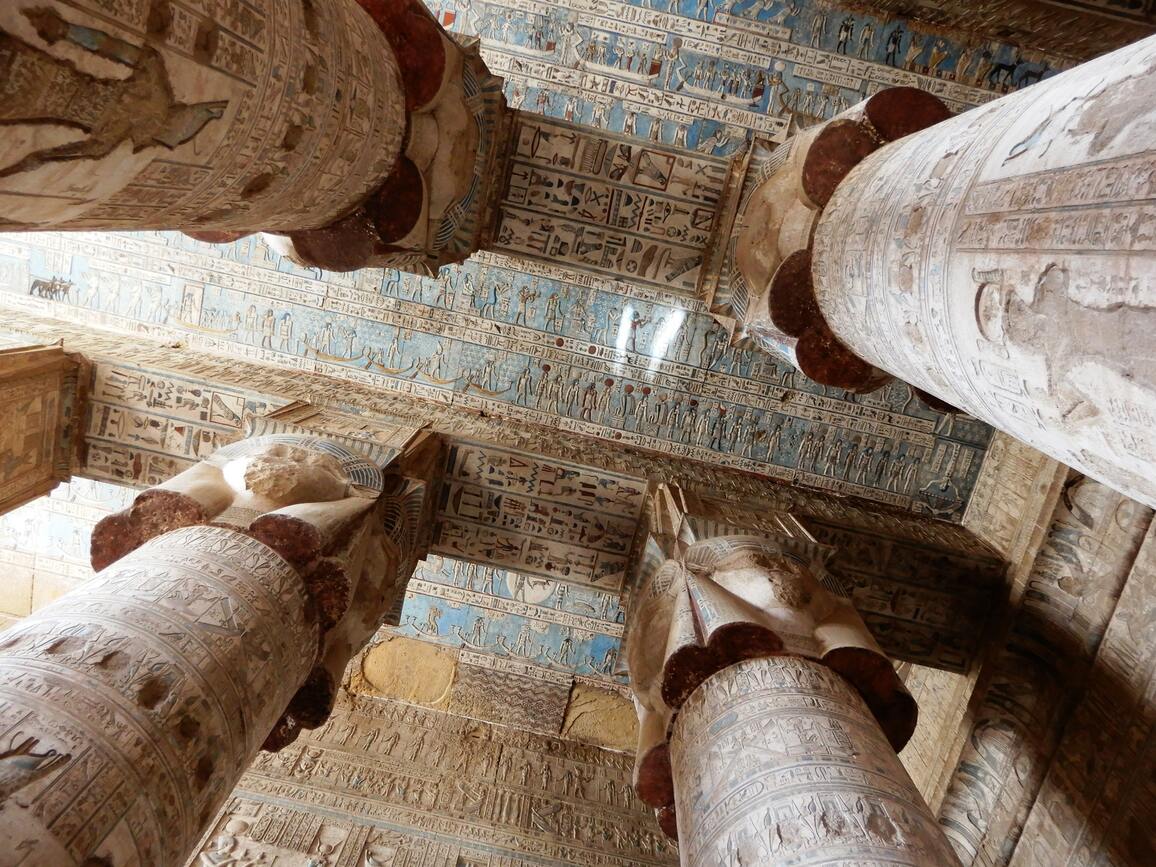 Egypt travel tips- Luxor Temple columns