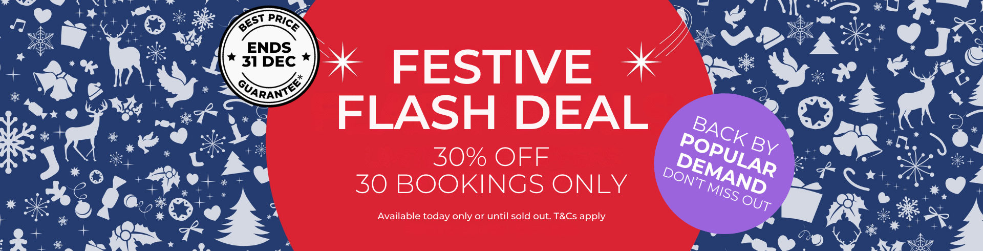 Festive Flash Deals: 30% Off