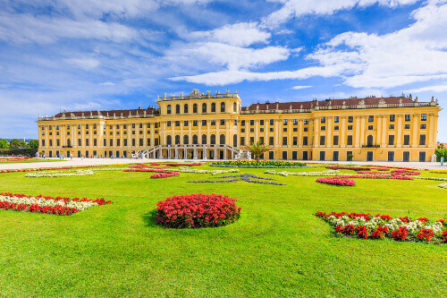 Schonbrunn Palace , a former Imperial summer residence and a UNESCO World Heritage site in Vienna.