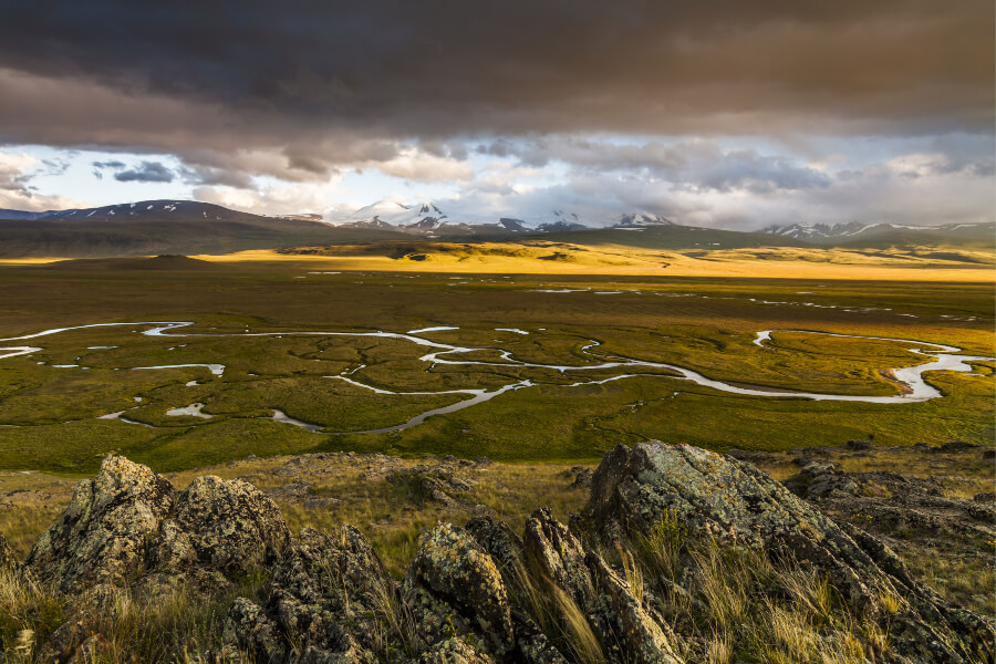 The Kherlen River