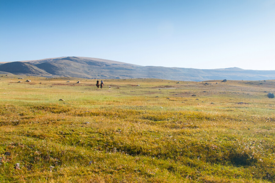 Vast steppes of Gun Galuut Nature Reserve