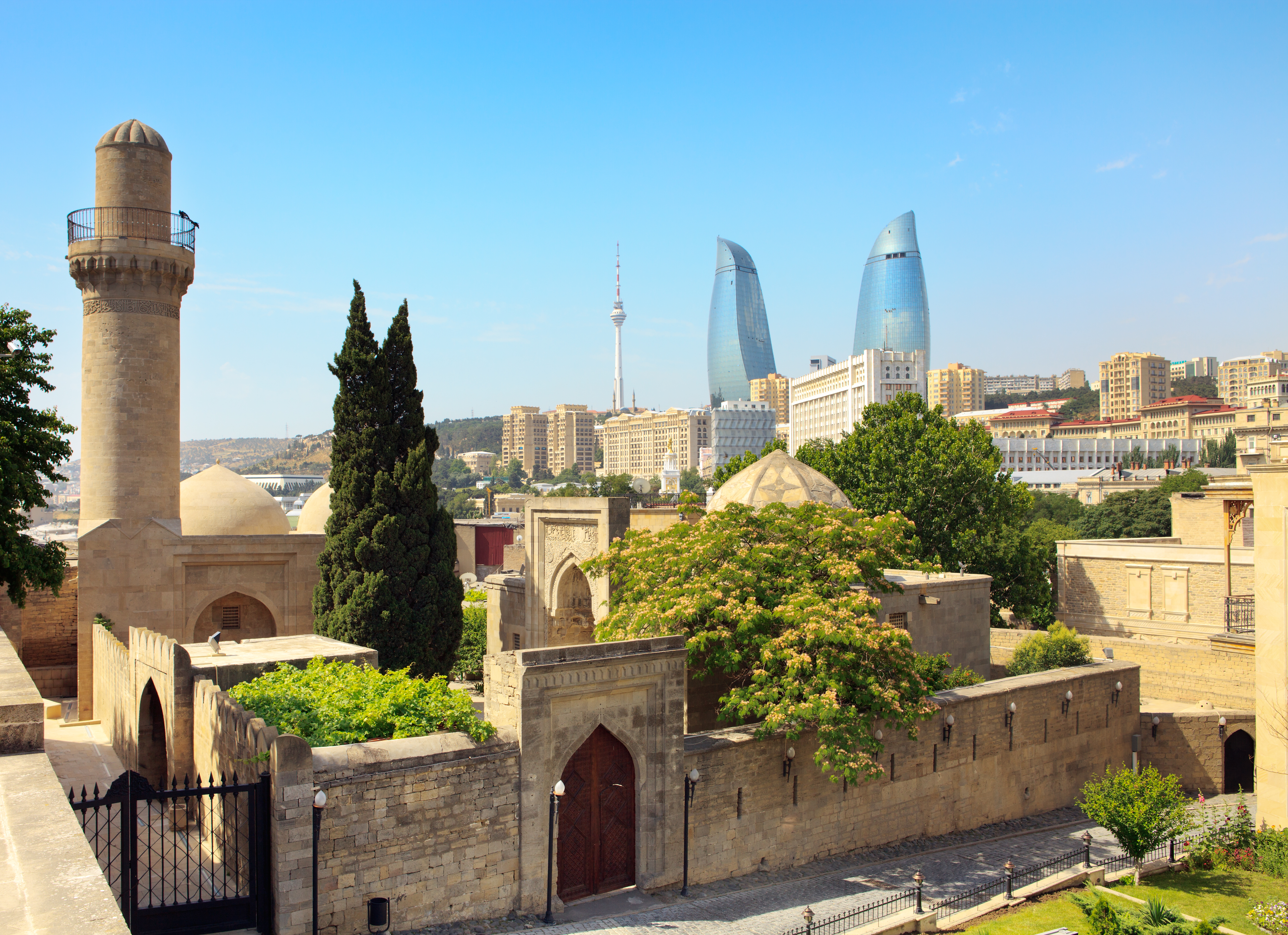 The Palace of the Shirvanshahs in Baku, a 15th-century UNESCO World Heritage Site