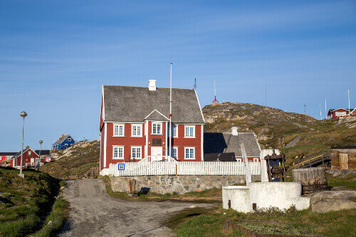 Knud Rasmussen's birthplace, which is now a museum in Ilulissat.