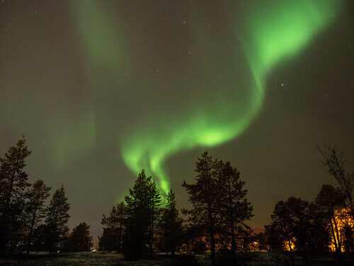 The Northern Lights in Alta.