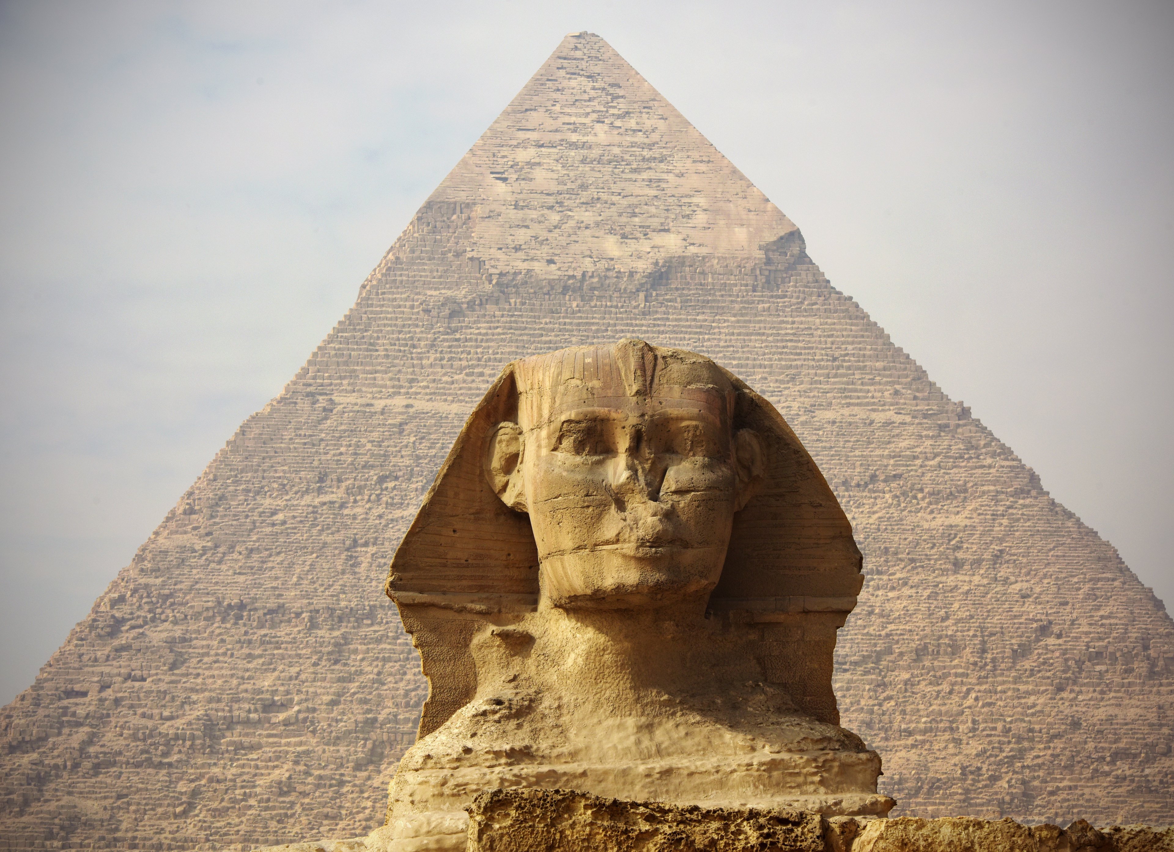 The Sphinx at Giza in Cairo, Egypt travel seasons