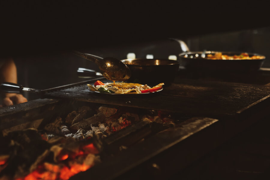 A tasty traditional Oriental Turkish Kebab or Mangal, with Shahlik Skewer is an unmissable treat.