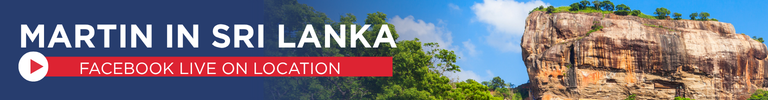 MARTIN LIVE IN SRI LANKA Banner