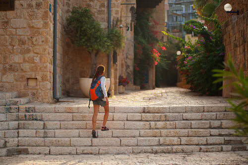Exploring the timeless charm of Old Jaffa's ancient stone streets