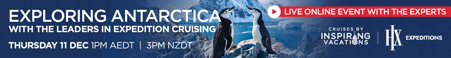 EXPLORING ANTARCTICA WITH HX EXPEDITIONS Banner