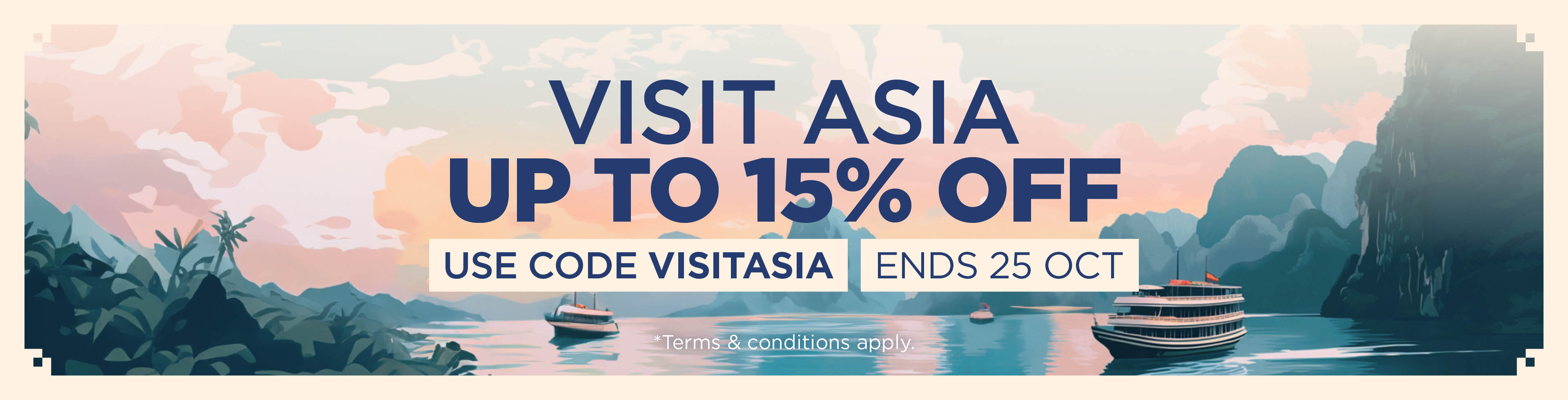 Visit Asia Up To 15 Off
