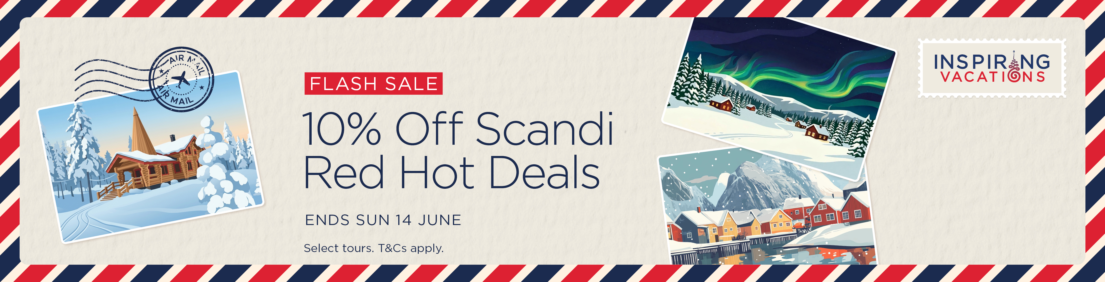 10% Off Scandi Winter Red Hot Deals