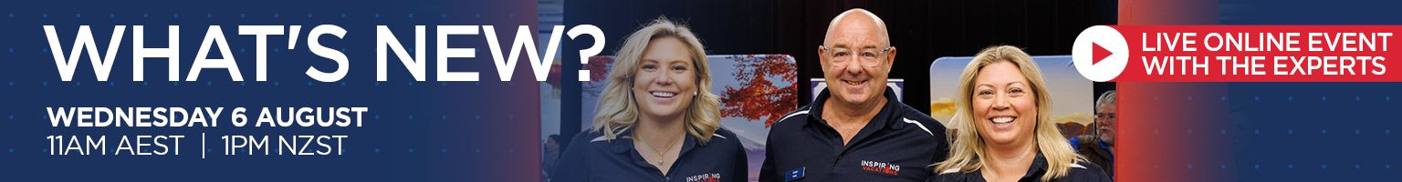 WHAT'S NEW - LIVE ONLINE EVENT Banner