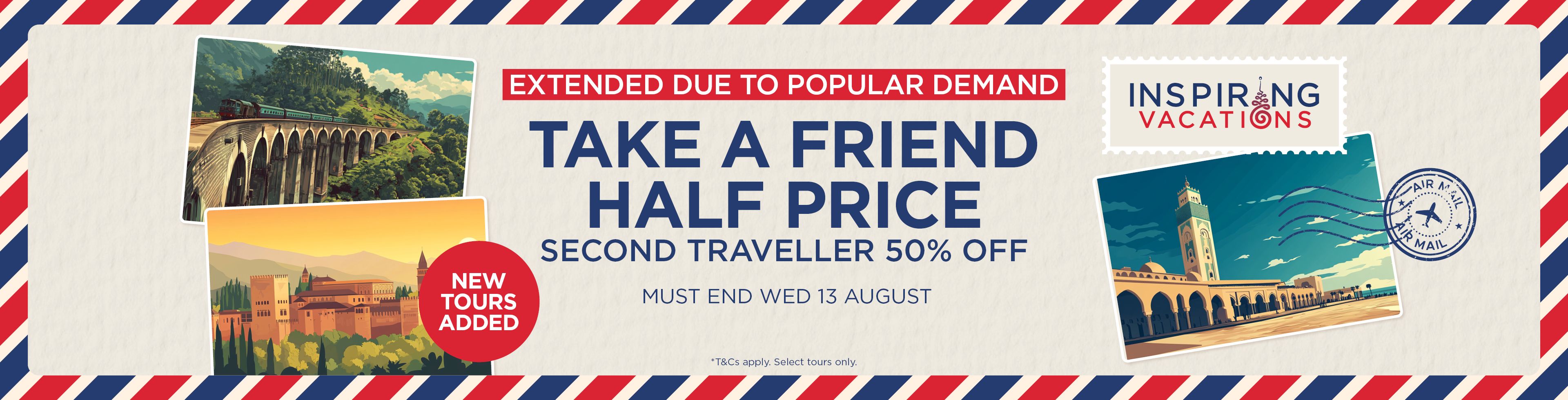 Take A Friend Half Price