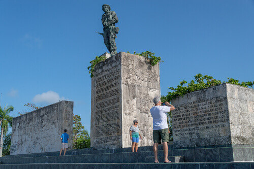 The Che Guevara Mausoleum that houses the remains of revolutionary Ernesto &ldquo;Che&rdquo; Guevara and his comrades.