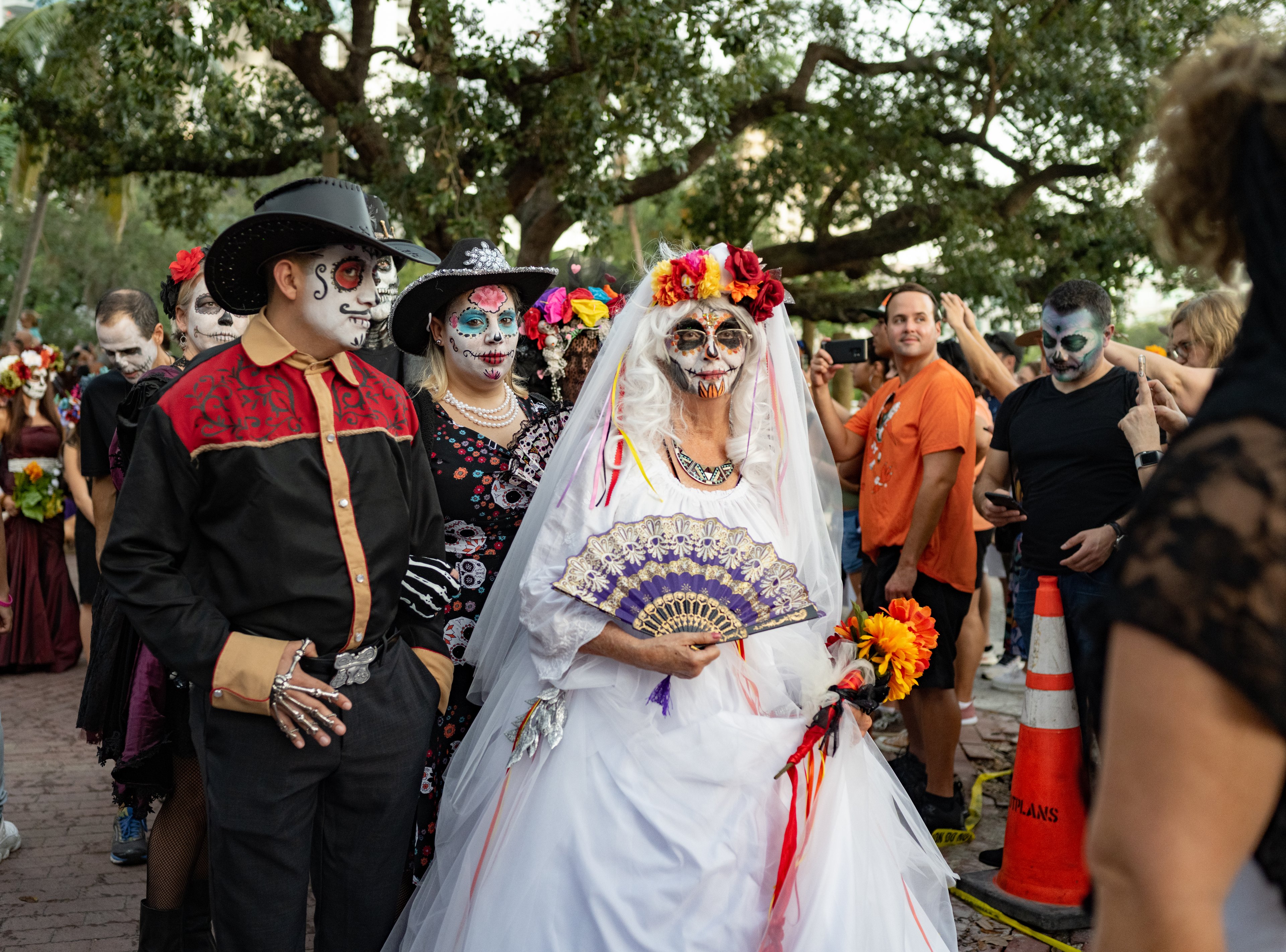 The Day of the Dead parade in Mexico City