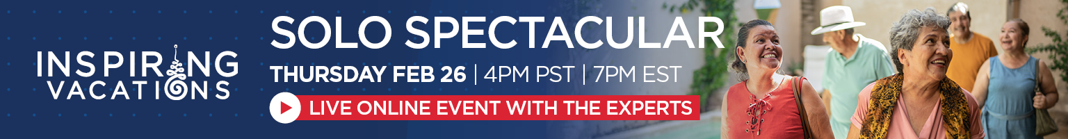 SOLO SPECTACULAR - LIVE ONLINE Banner