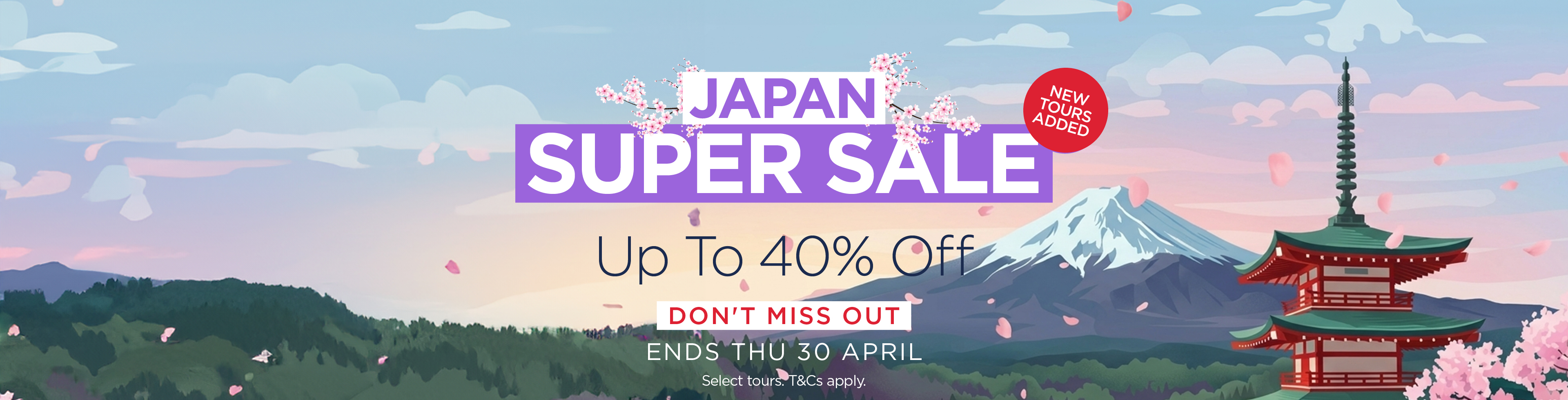 Japan Super Sale: Up To 40% Off