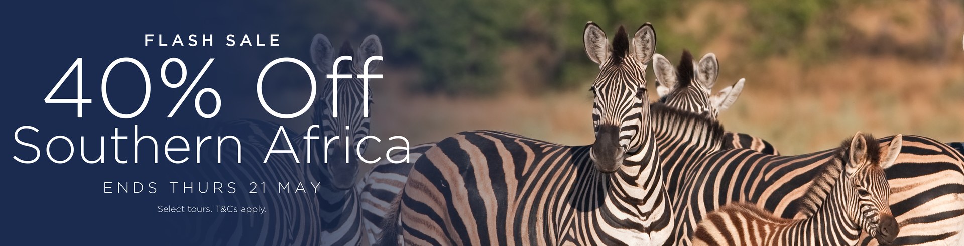 Africa Flash Sale: 40% Off