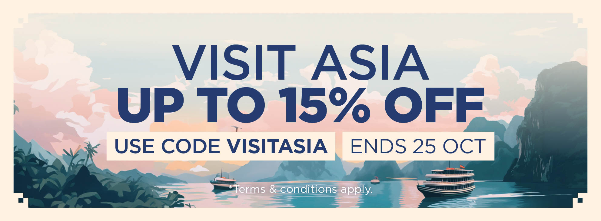 Visit Asia Up To 15 Off
