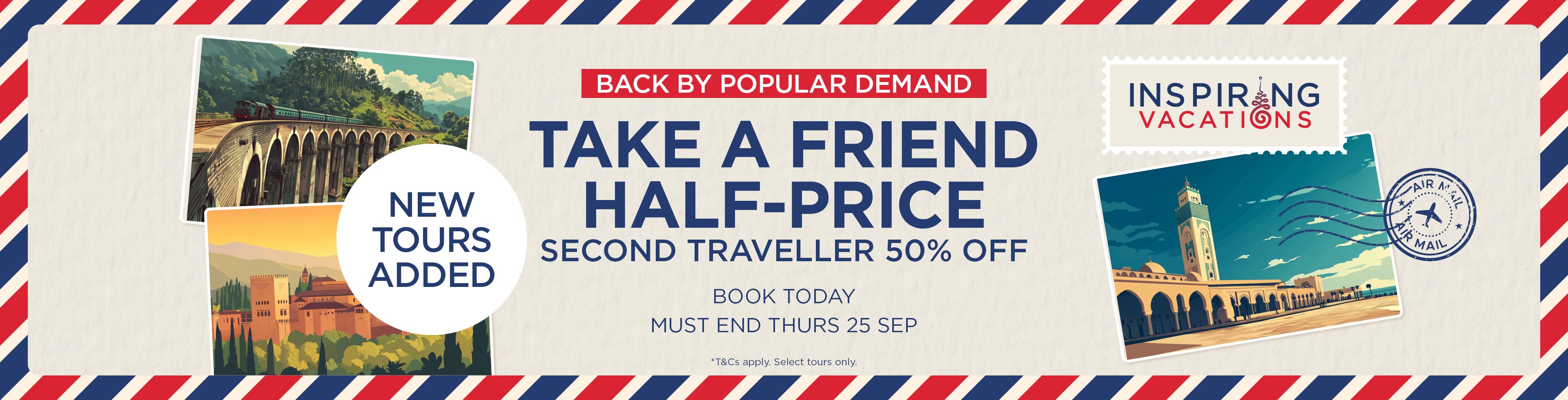 Take A Friend Half Price