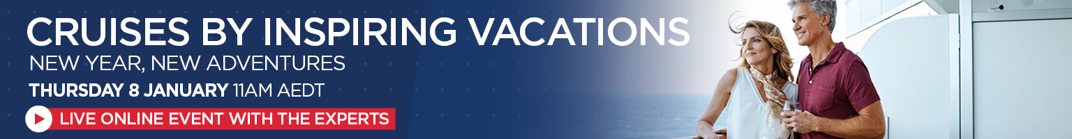 CRUISES BY INSPIRING VACATIONS Banner