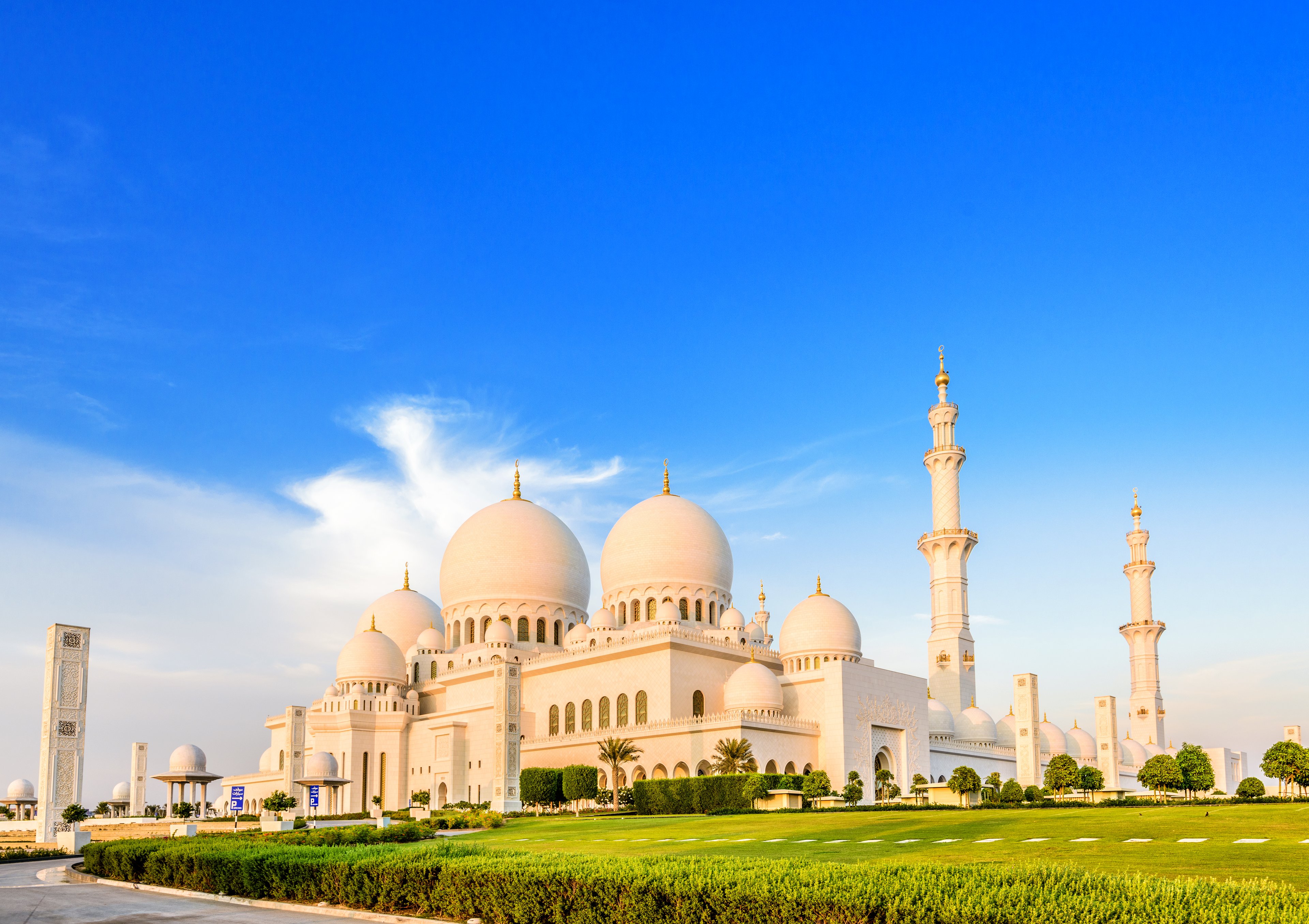 Sheikh Zayed Mosque is one of Abu Dhabi’s most breathtaking architectural landmarks