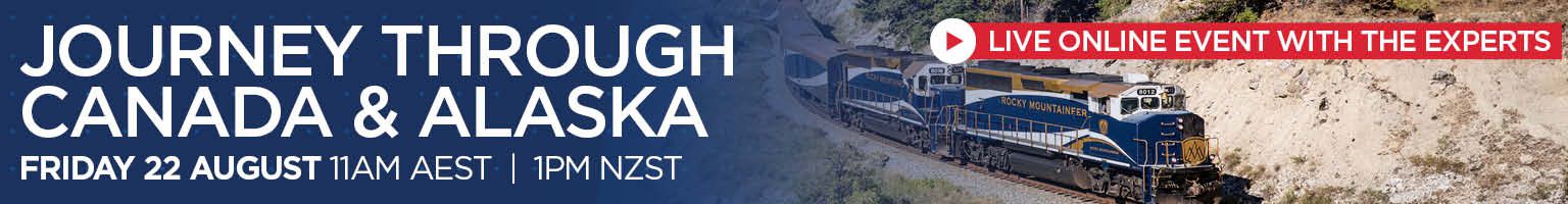 JOURNEY THROUGH CANADA & ALASKA Banner