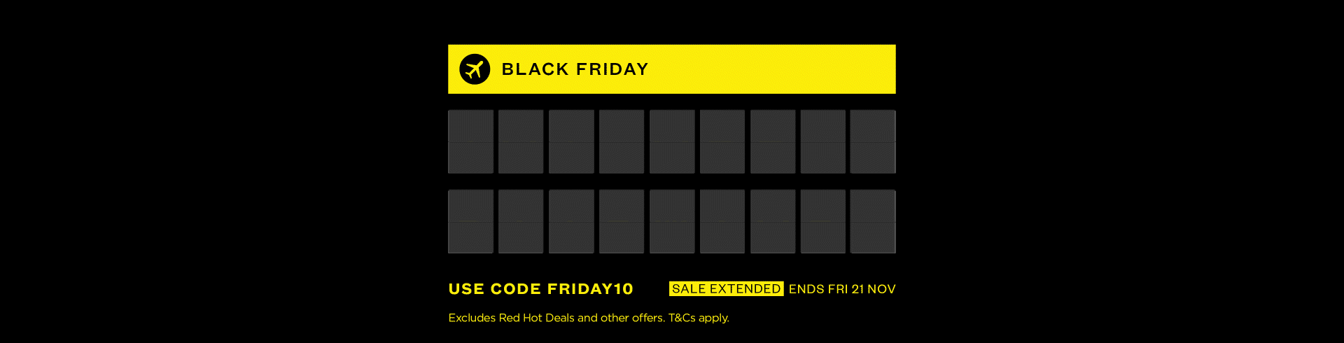 Black Friday: 10% off sitewide
