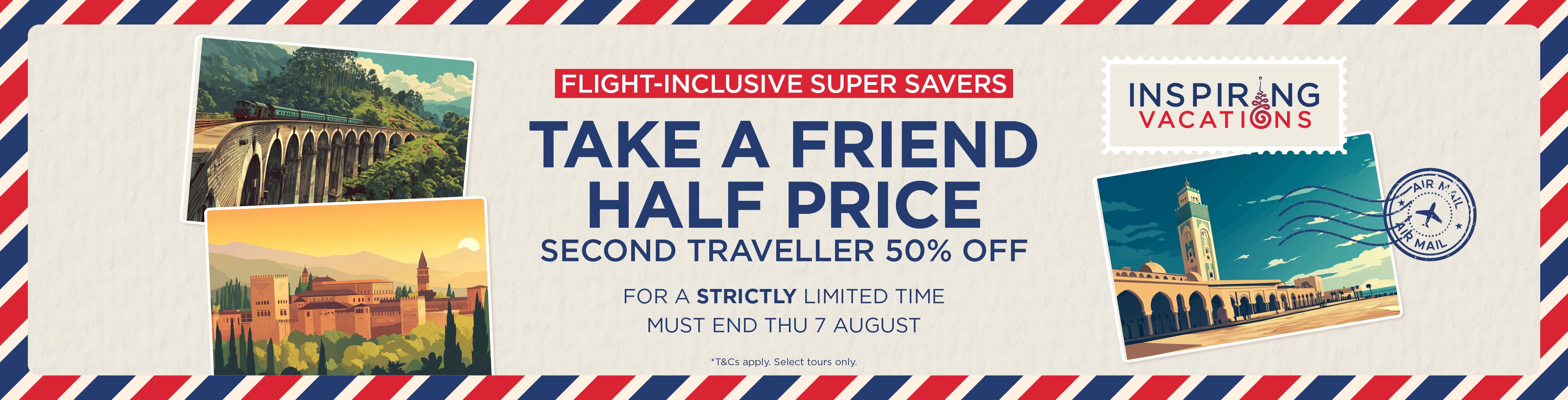 Take A Friend Half Price