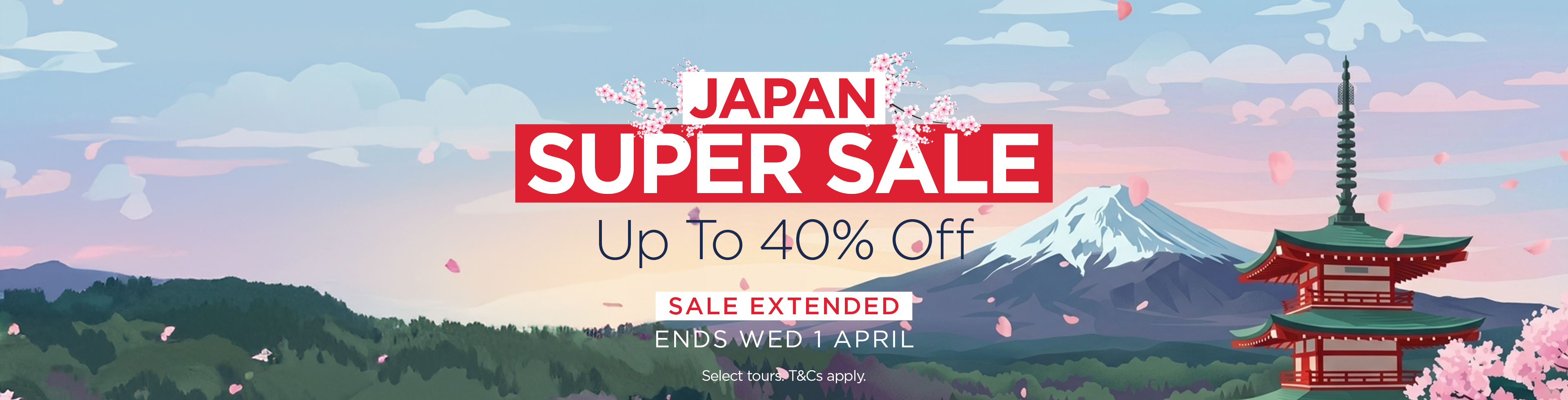 Japan Super Sale: Up To 40% Off