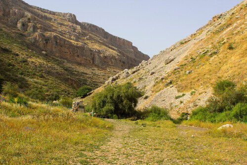 Part of the Jesus Trail from Nazareth to Capernaum, the Valley of the Doves is located in the Arbel Nature Reserve.