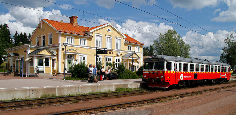 Snapshot: Inlandsbanan Train 