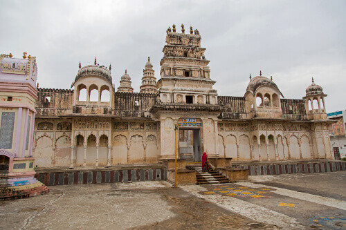 The Rangji Temple in Pushkar.