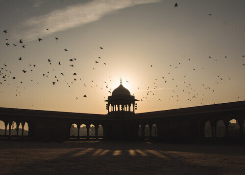 Shah Jahan's impressive grand Mosque, the Jama Masjid, is a must-see sight in Delhi.