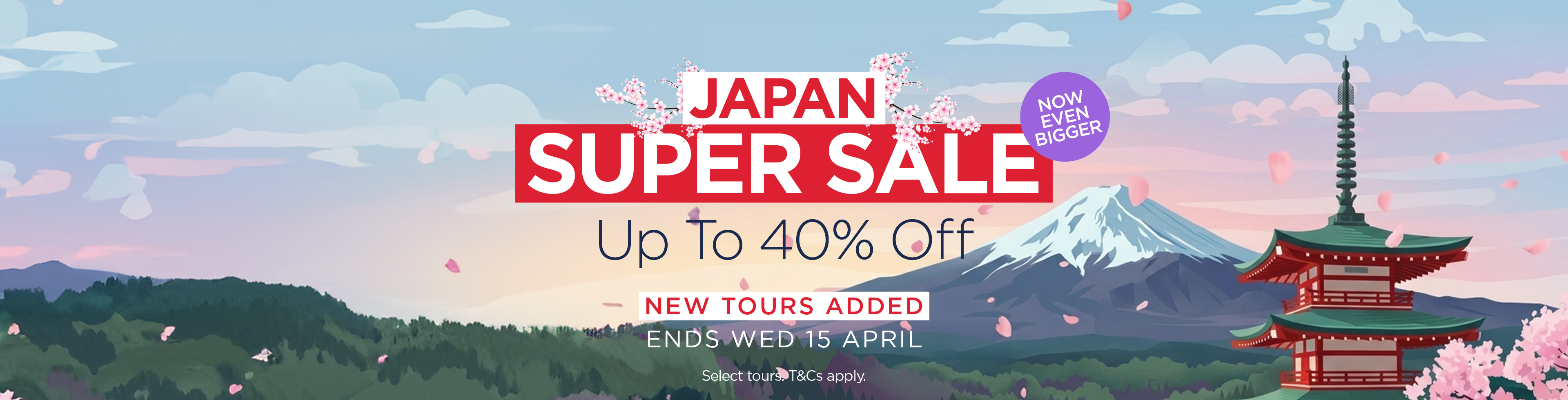 Japan Super Sale: Up To 40% Off