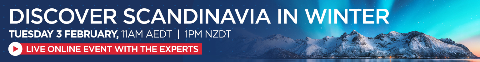 DISCOVER SCANDINAVIA IN WINTER Banner