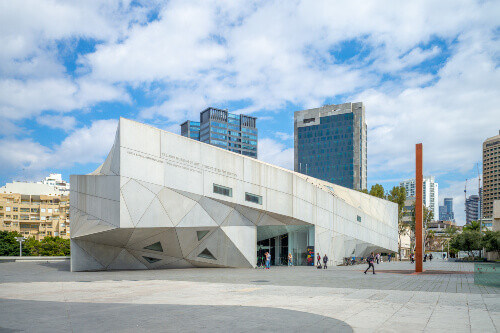 The Tel Aviv Museum of Art, established in 1932.