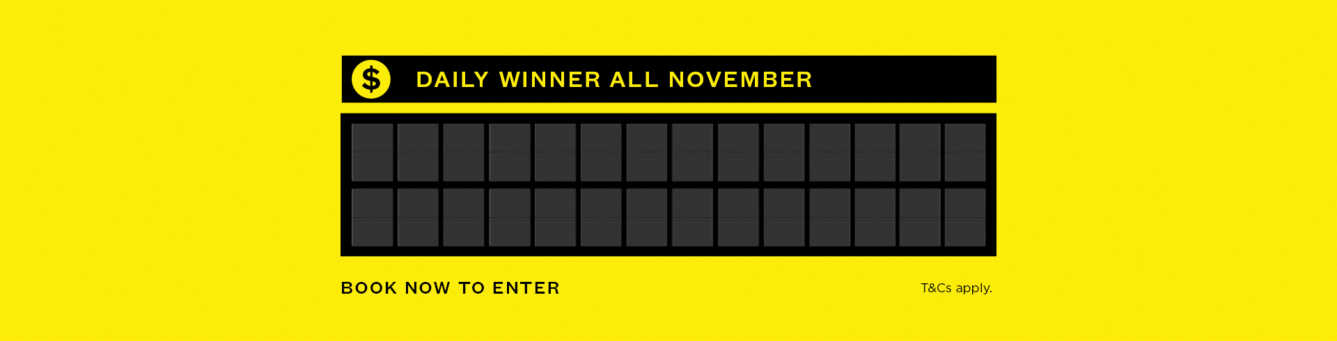 Black Friday: Win $1,000 Towards Your Holiday